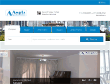 Tablet Screenshot of amplatatuape.com.br